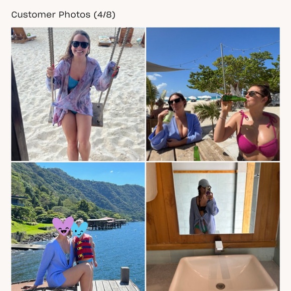 Riverside tool and dye wrap top size 1 Preloved - Picture 5 of 8